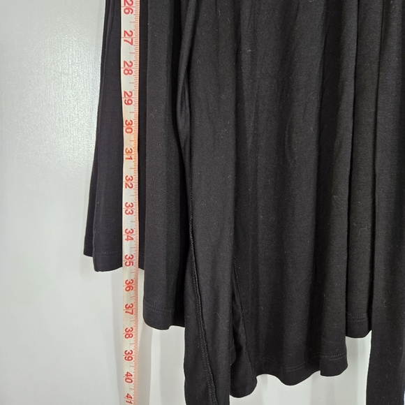 Nom Maternity Tessa Maternity‎ Nursing Wrap Dress Black Small Bamboo Jersey Knit - Picture 11 of 13